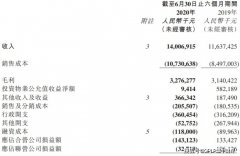 禹洲集团2020年中期业绩报告：业绩降37.81% 毛利率