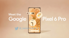 evLeaks分享Google Pixel 6与原厂保护套高清渲染图