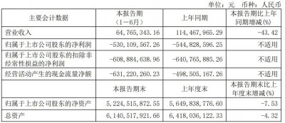 “AI芯片第一股”寒武纪亏不停 股价已经跌去2