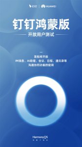 钉钉鸿蒙版宣布开放测试！10月8日