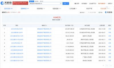 碧桂园地产等被强制执行2.2亿 曾经的“地产之王