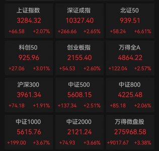 5000多只个股上涨 赚钱效应极好